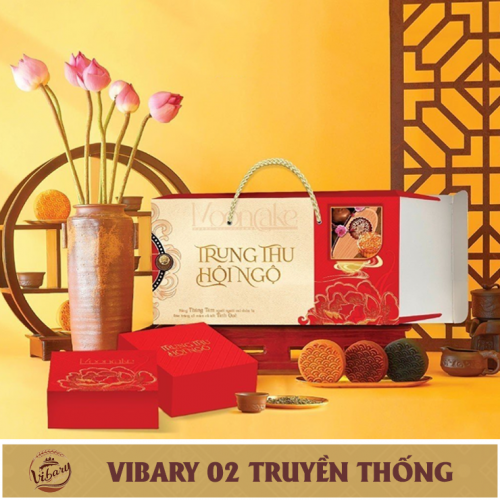 BÁNH TRUNG THU VIBARY NHÂN TRUYỀN THỐNG