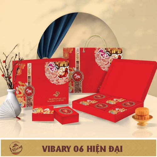 BÁNH TRUNG THU VIBARY NHÂN HIỆN ĐẠI 6 BÁNH